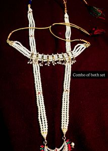 Pearl Necklace & Choker Set
