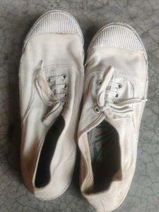 A White School Shoes