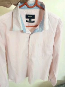 Mens Max Pink Formal Shirt