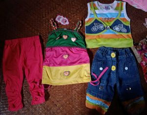 Baby Girl Clothes Bundle Pack Of 2 Sets
