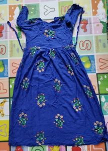 Women&#39;s Floral Print Anarkali Kurta / Gown