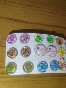 Stud Earrings Set
