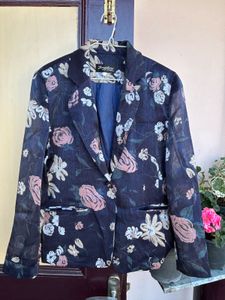 Floral Blazer