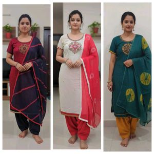 Ethnic Kurta Sets of 3