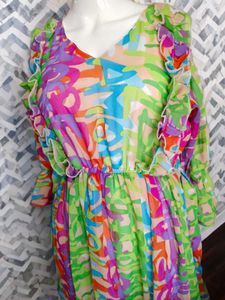 Long Multicolored Dress