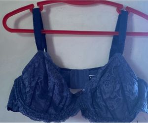Adore Me Blue Lace Bra