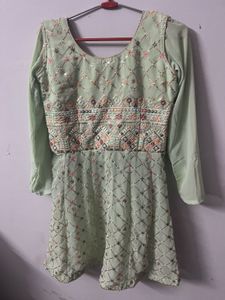 Sharara Sea Green One Time Use