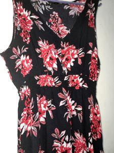 Dark Navy Blue Stylish Dress