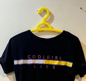 Printed Cropped tshirt