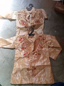 Kids Two Pcs Sherwani