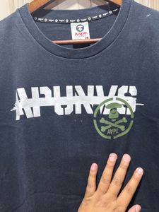 Aape By A Bathing Ape Black Tshirt