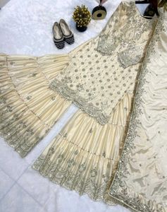 🆕️🆕️Heavy sharara set fully Stitched