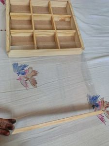 Wooden Storage Organizer