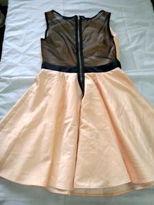 Peach Skater Dress