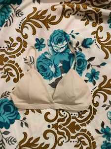 Beige Triangle Bralette