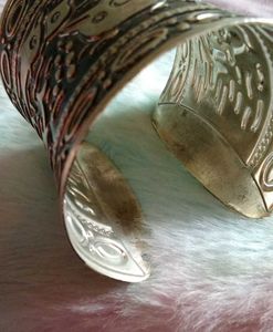 Statement Silver Cuff Bracelet