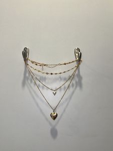 Layered Heart Necklace
