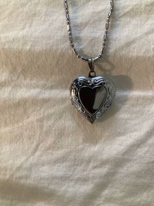 Vintage Heart Locket Necklace