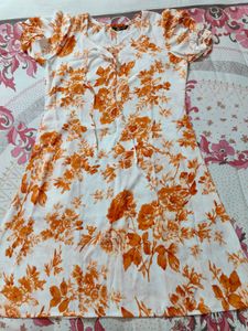 Floral Print Mini Dress