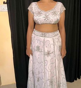 Net White Choli