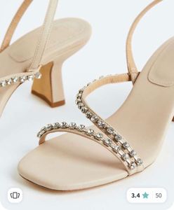 H&amp;M Rhinestone Decorated Heels