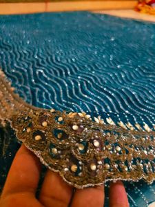 Not Used  New Saree With Unstitched Blouse Piece