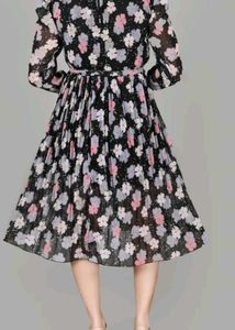 Floral Print Midi Dress