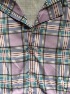 Pastel Plaid Button-Down