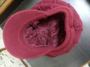 Winter Beanie Warm Wool Unisex Fur Cap/Hat