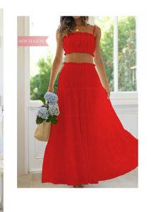 Ruffle Hem Co- Ord Set