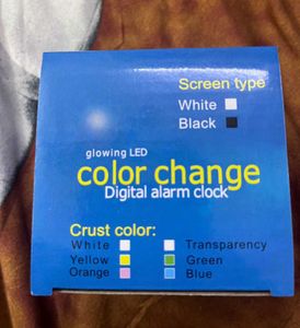 Glowcube Color-changing Led Alarm Clock