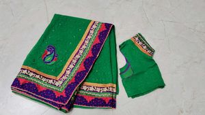 Partywear Saree💚