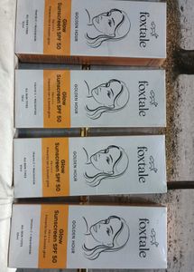 Foxtale Glow Sunscreen SPF 50