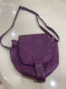 A Violet Sling Bag