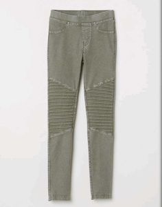 Khaki Coloured Jeggings