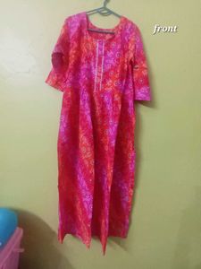maternity Floral Print Kurta