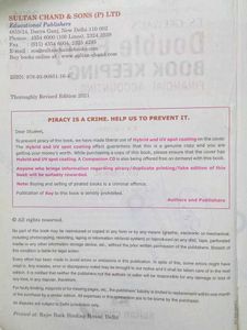 T.S. Grewal&#39;s Double Entry Book Keeping (Class XI)