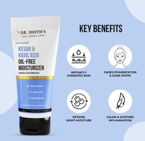 Dr Sheth’s Moisturizer Kesar &amp; Kojic Acid New