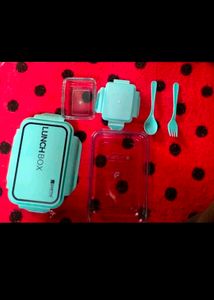 Transparent Plastic Tiffin Box Brand New