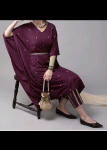 Kaftan Kurti Set