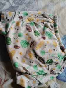 Cute Leaf Print Padded Underwear Cloth Diaper