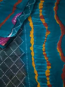 Chiffon Bandini Print Saree