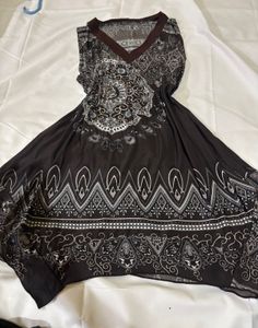 Boho Print Tunic Dress