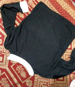 Black Long Sleeve Top