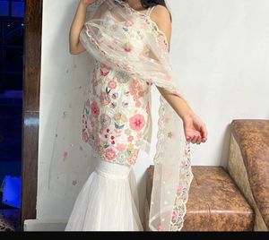 Heavy Work Sharara Suit