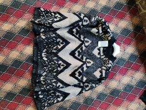 Patterned Knit Sweater