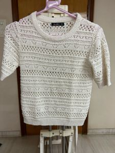 Zudio Crochet Knit Top