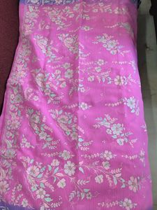 Floral Print Saree