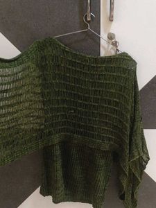 Olive Green Knit Set