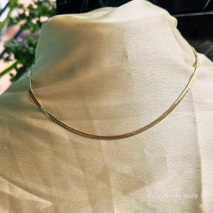 Double &amp; Single Layer Snake Chain Necklaces